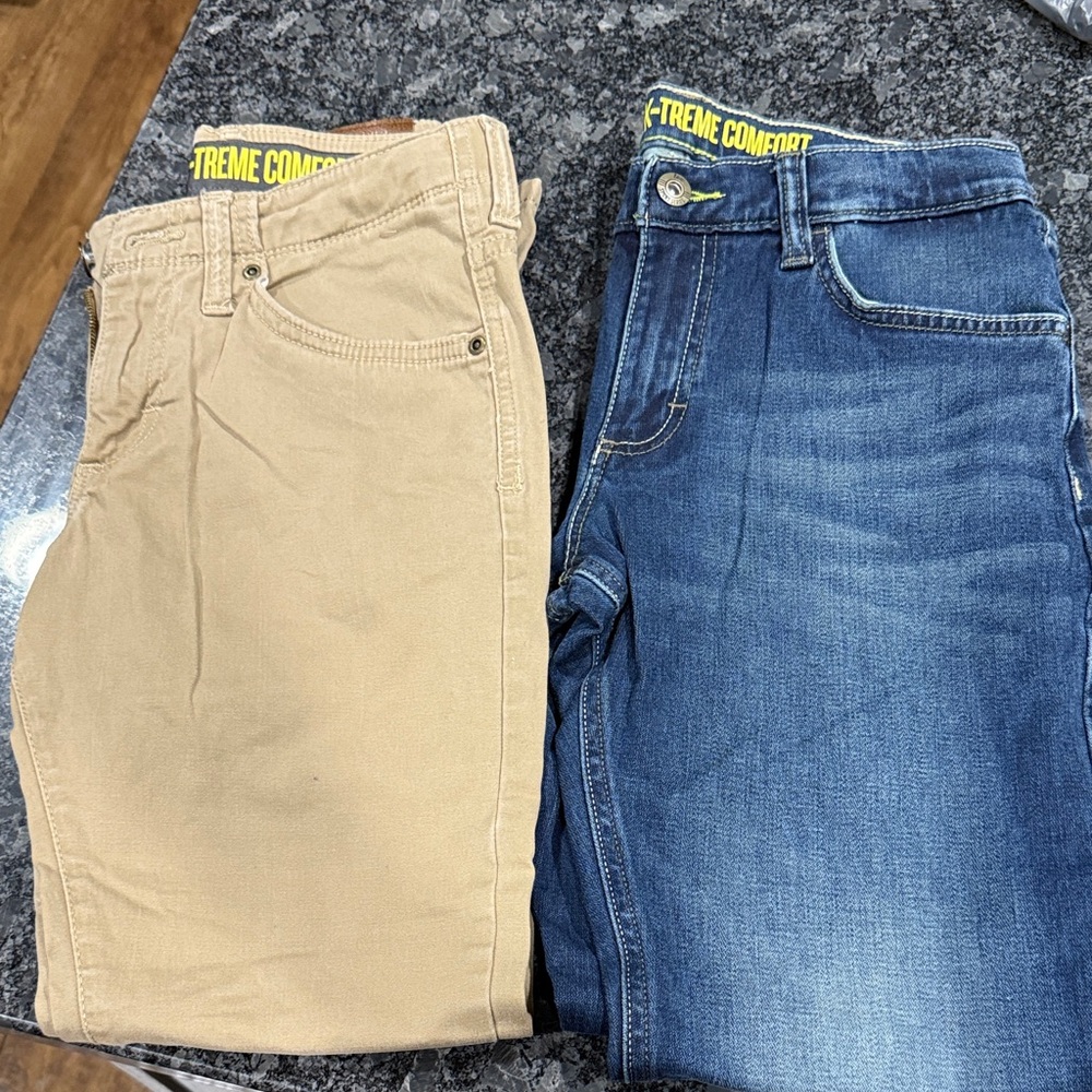 Lee Sport Series Denim and Khaki Pants